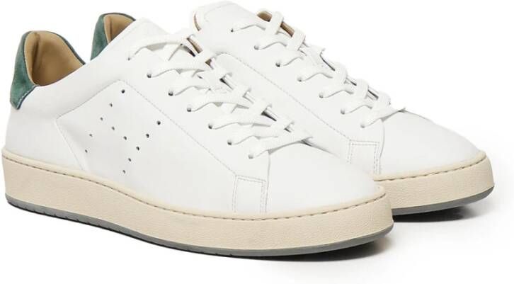 Hogan Herensneakers met leren inzetstukken White Heren