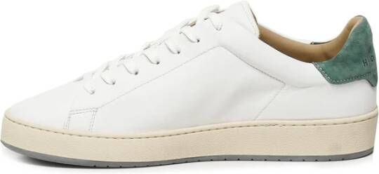 Hogan Herensneakers met leren inzetstukken White Heren