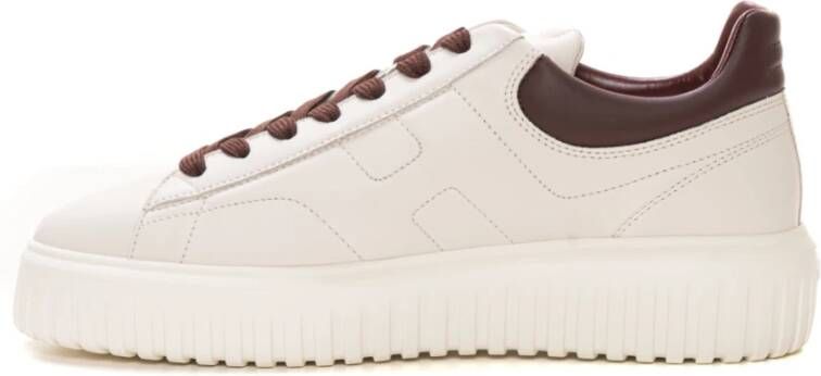 Hogan High-top sneaker met H-strepen White Heren