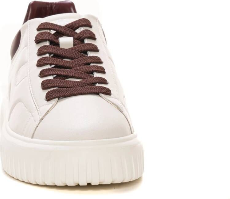 Hogan High-top sneaker met H-strepen White Heren