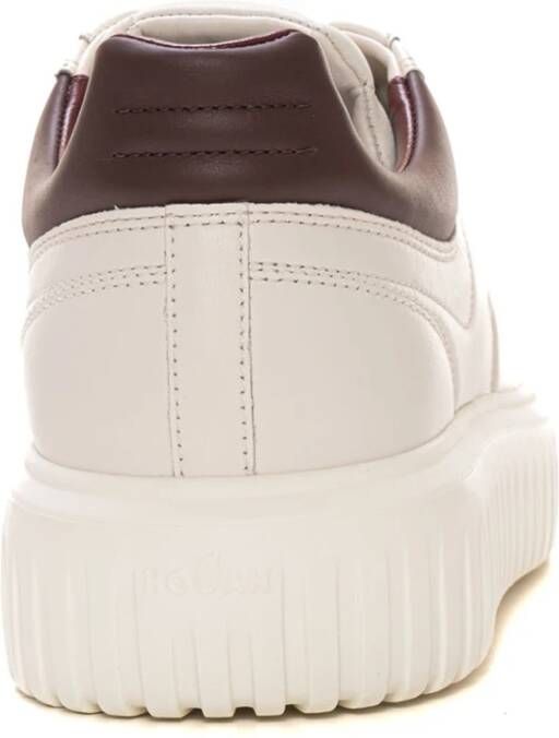 Hogan High-top sneaker met H-strepen White Heren