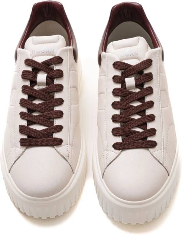 Hogan High-top sneaker met H-strepen White Heren