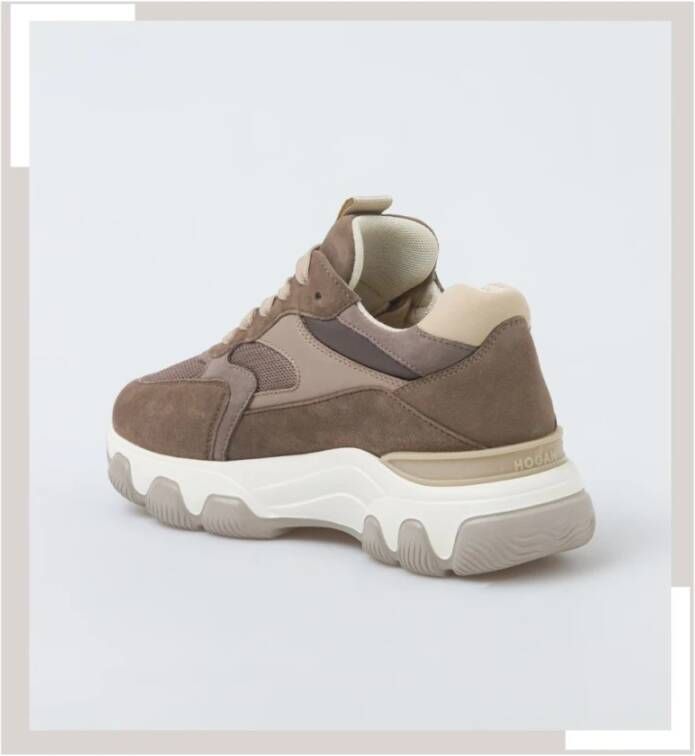 Hogan Hyperactive Sneakers Brown Dames