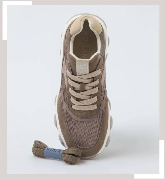 Hogan Hyperactive Sneakers Brown Dames