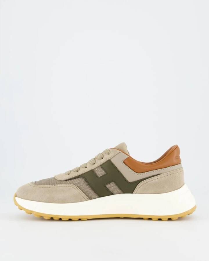 Hogan Hyperlight Allac Nuova Stijlvolle Sneakers Beige Heren