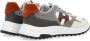 Hogan Hyperlight Leren Sneaker in Wit Grijs en Bruin White Heren - Thumbnail 2