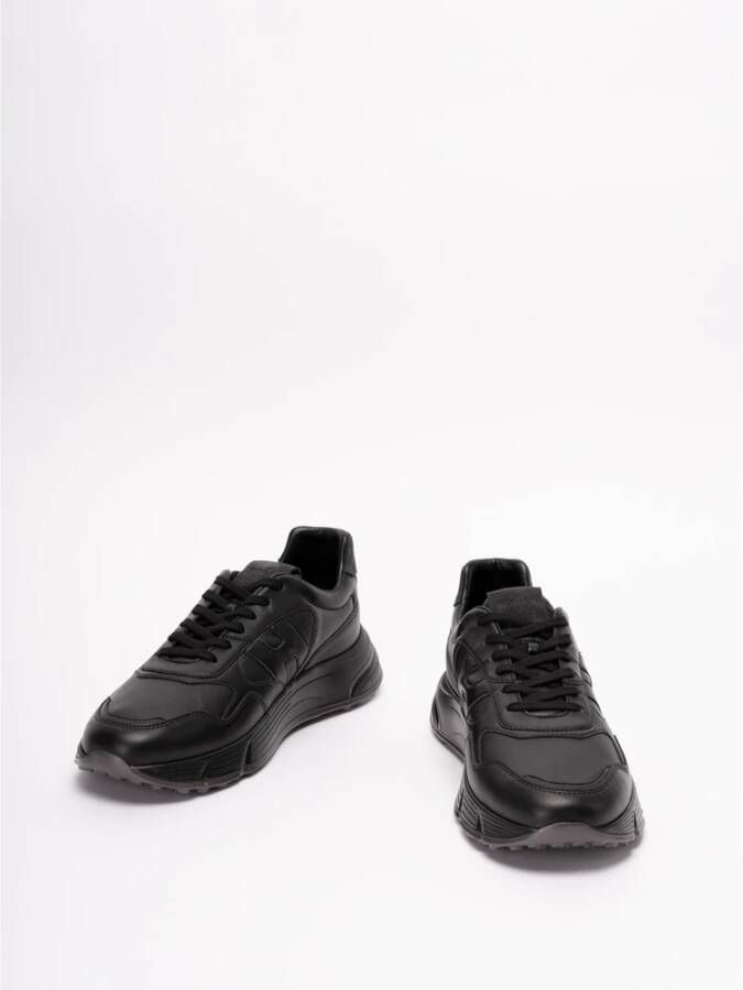 Hogan Hyperlight Leren Sneakers voor Heren Black Heren