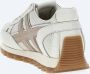 Hogan Iconische 86er Dames Leren Sneakers Beige Dames - Thumbnail 3