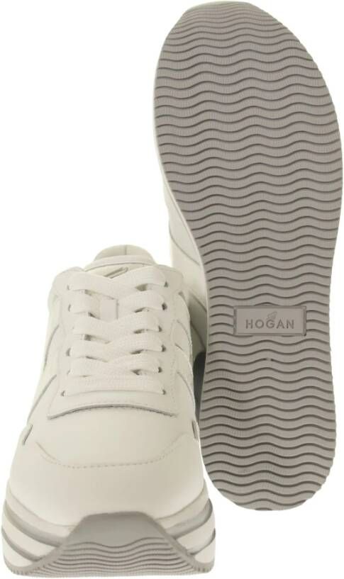 Hogan Iconische Leren Sneakers met Ultralichte Zool White Dames