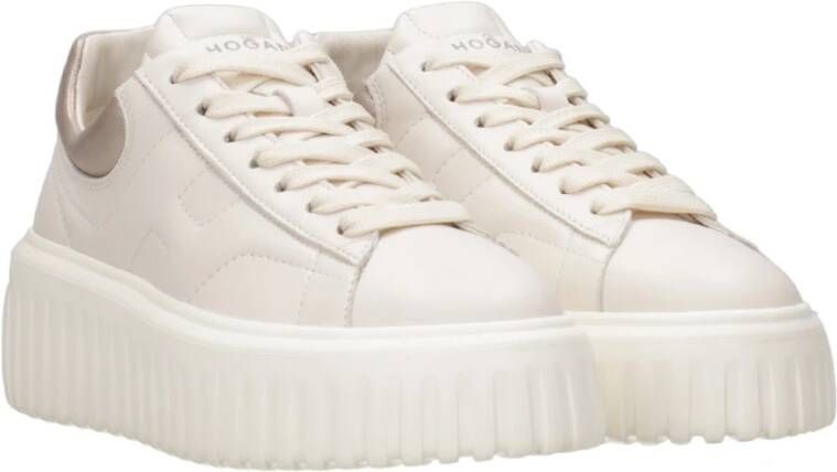 Hogan Iconische Nappa Sneakers White Dames