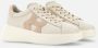 Hogan Iconische Rebel Dames Sneakers in Ivoor Beige Dames - Thumbnail 4