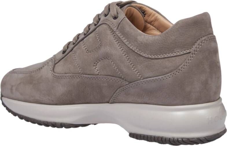 Hogan Interactief model bruine sneakers Brown Dames