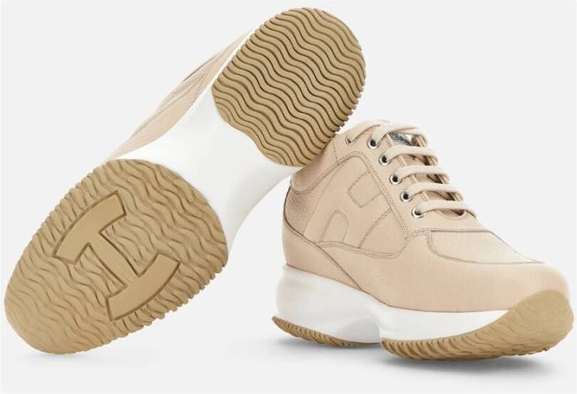 Hogan Interactieve Damessneakers Beige Dames