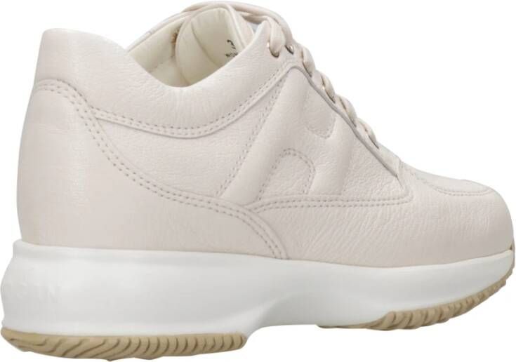 Hogan Interactieve Leren Sneakers White Dames