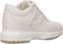 Hogan Interactieve Leren Sneakers White Dames - Thumbnail 3