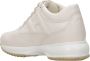 Hogan Interactieve Leren Sneakers White Dames - Thumbnail 4