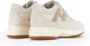 Hogan Interactieve Sneakers Ivoor Leer Suède Beige Dames - Thumbnail 3