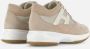 Hogan Interactieve Stijlvolle Sneakers Beige Dames - Thumbnail 5