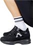 Hogan Interactieve suède sneakers met lakdetails Black Dames - Thumbnail 7
