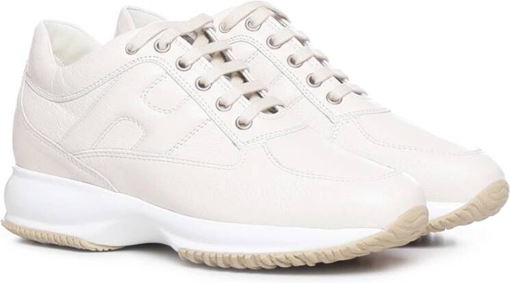 Hogan Interactieve Vetersneakers White Dames