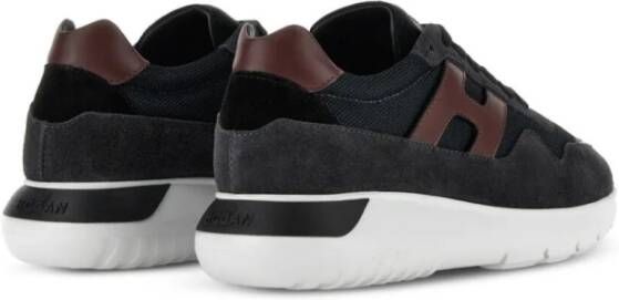 Hogan Interactive3 Sneakers Zwart Hematiet Multi Black Heren