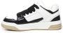 Hogan Italiaanse Leren Sneakers in Wit Zwart White Heren - Thumbnail 4