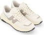 Hogan Ivoor en beige suède sneaker Hyperlight White Heren - Thumbnail 4