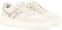 Hogan Ivoor en Goud Retro Sneaker Model H630 White Dames - Thumbnail 2