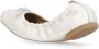 Hogan Ivoor Leren Ballet Flats met Strik Beige Dames - Thumbnail 4