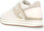 Hogan Ivoor Leren Sneakers met Plateauzool Beige Dames - Thumbnail 4