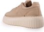 Hogan Ivoor Leren Sneakers Veters Suède Beige Dames - Thumbnail 2