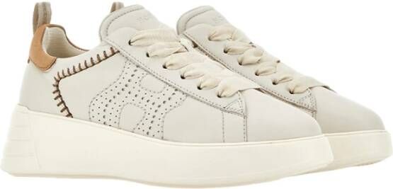 Hogan Ivoor Sneakers voor Stijlvolle Outfits Beige Dames