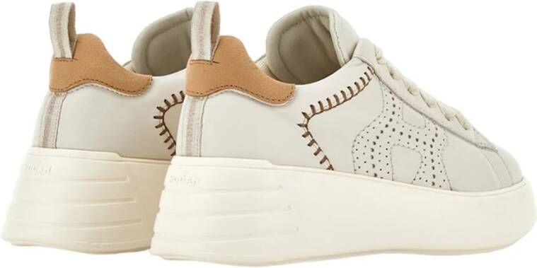 Hogan Ivoor Sneakers voor Stijlvolle Outfits Beige Dames