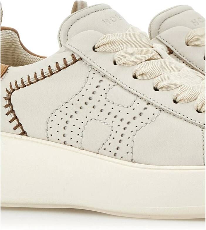 Hogan Ivoor Sneakers voor Stijlvolle Outfits Beige Dames