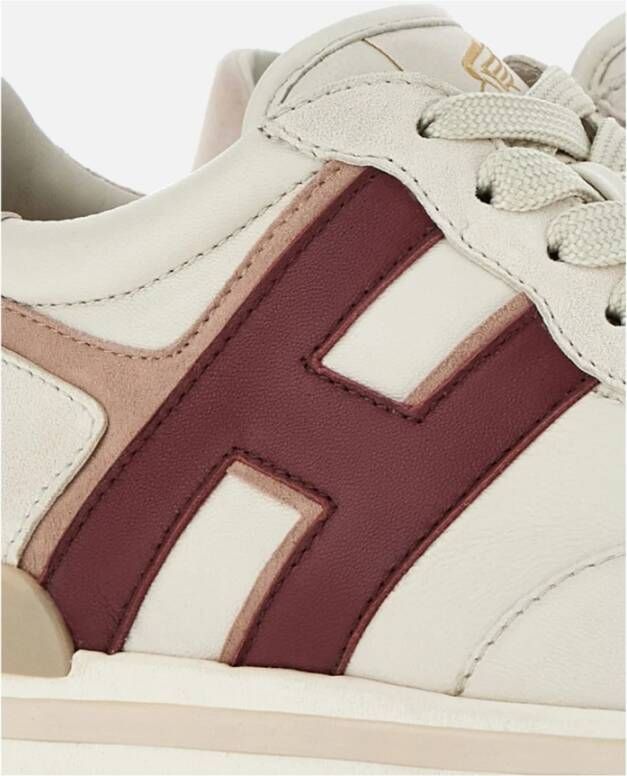 Hogan Ivoor Sneakers voor stijlvolle outfits Beige Dames