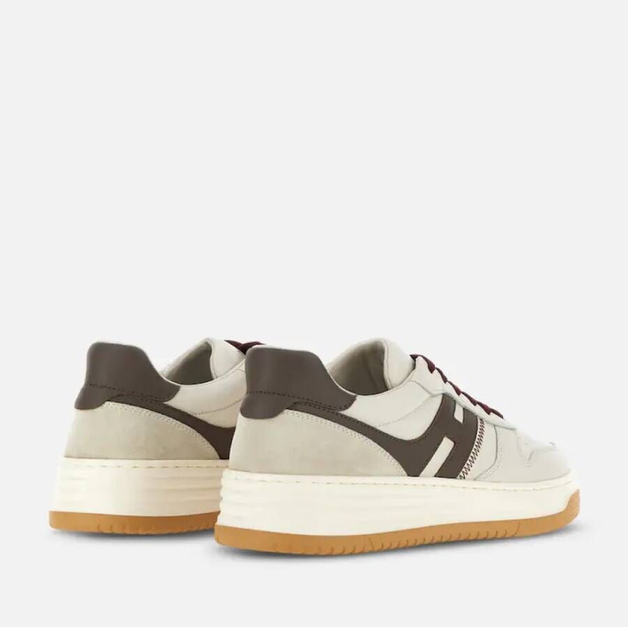 Hogan Ivory Sneakers met Memory Foam Beige Heren