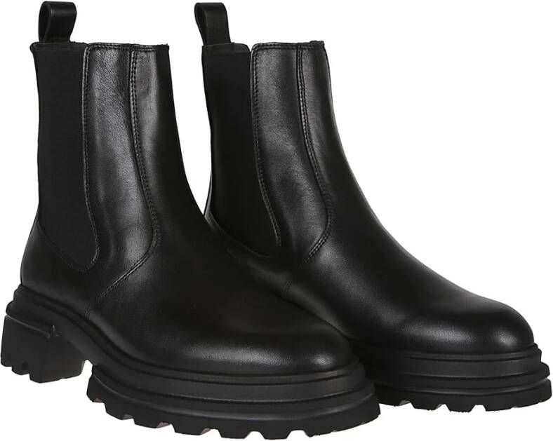 Hogan Klassieke Chelsea Boots voor Heren Black Dames