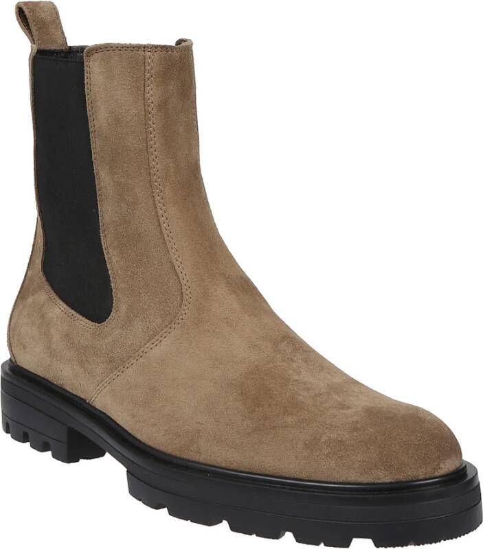 Hogan Klassieke Chelsea Boots voor vrouwen Brown Heren