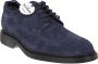 Hogan Klassieke Leren Derbies Schoenen Blue Heren - Thumbnail 2