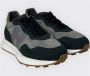 Hogan Klassieke Sneakers met H Patch Detail Blue Heren - Thumbnail 4