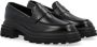 Hogan Klassieke Zwarte Loafer Schoen Black Dames - Thumbnail 2