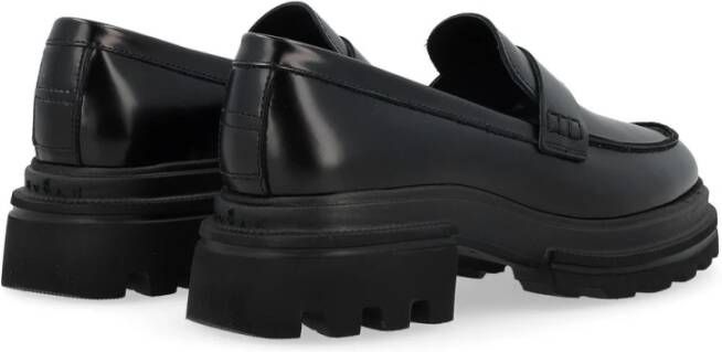 Hogan Klassieke Zwarte Loafer Schoen Black Dames