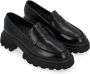 Hogan Klassieke Zwarte Loafer Schoen Black Dames - Thumbnail 4