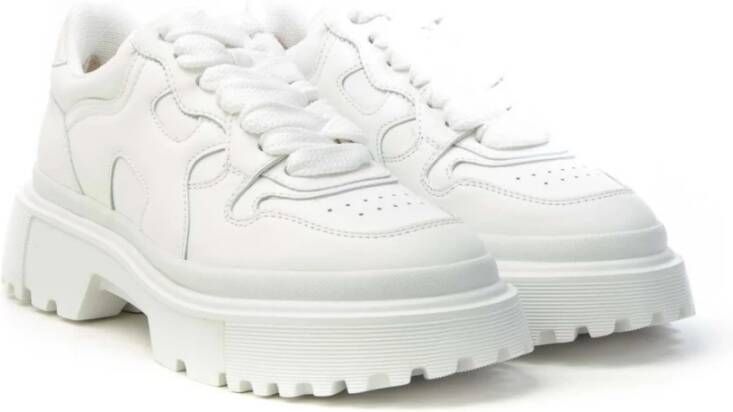 Hogan Lage Top Sneakers voor Vrouwen White Dames