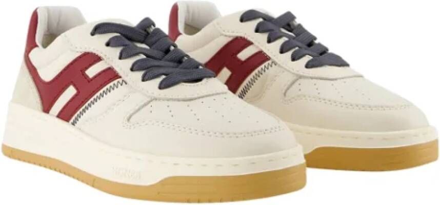 Hogan Leather sneakers Beige Dames