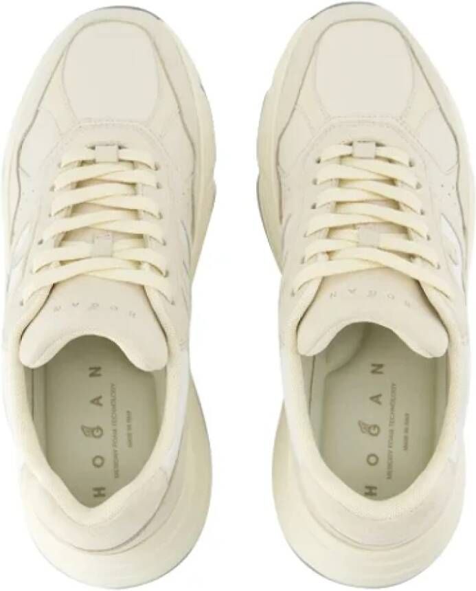 Hogan Leather sneakers Beige Dames