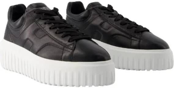 Hogan Leather sneakers Black Dames