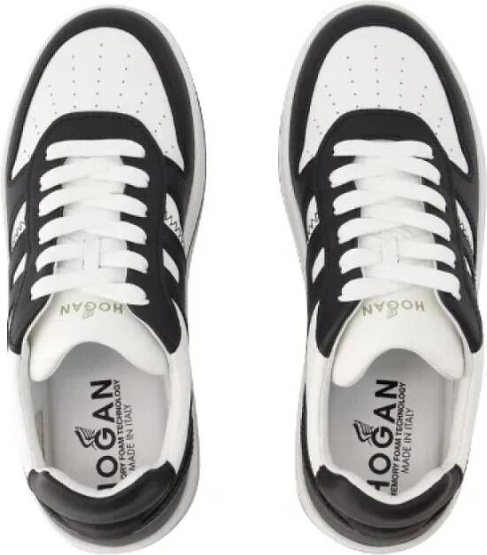 Hogan Leather sneakers Black Dames