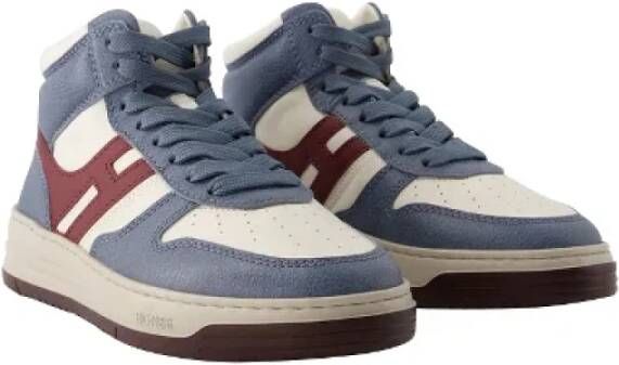 Hogan Leather sneakers Blue Dames