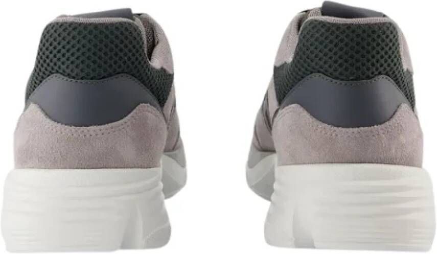 Hogan Leather sneakers Gray Dames